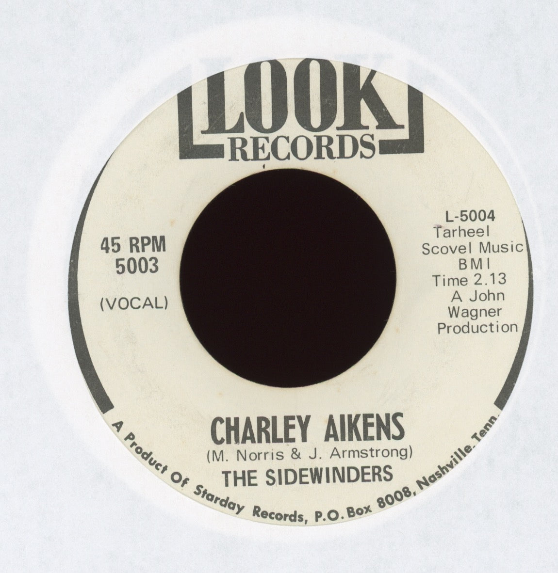 The Sidewinders - Tears From Laughing on Look Promo Pop Psych 45