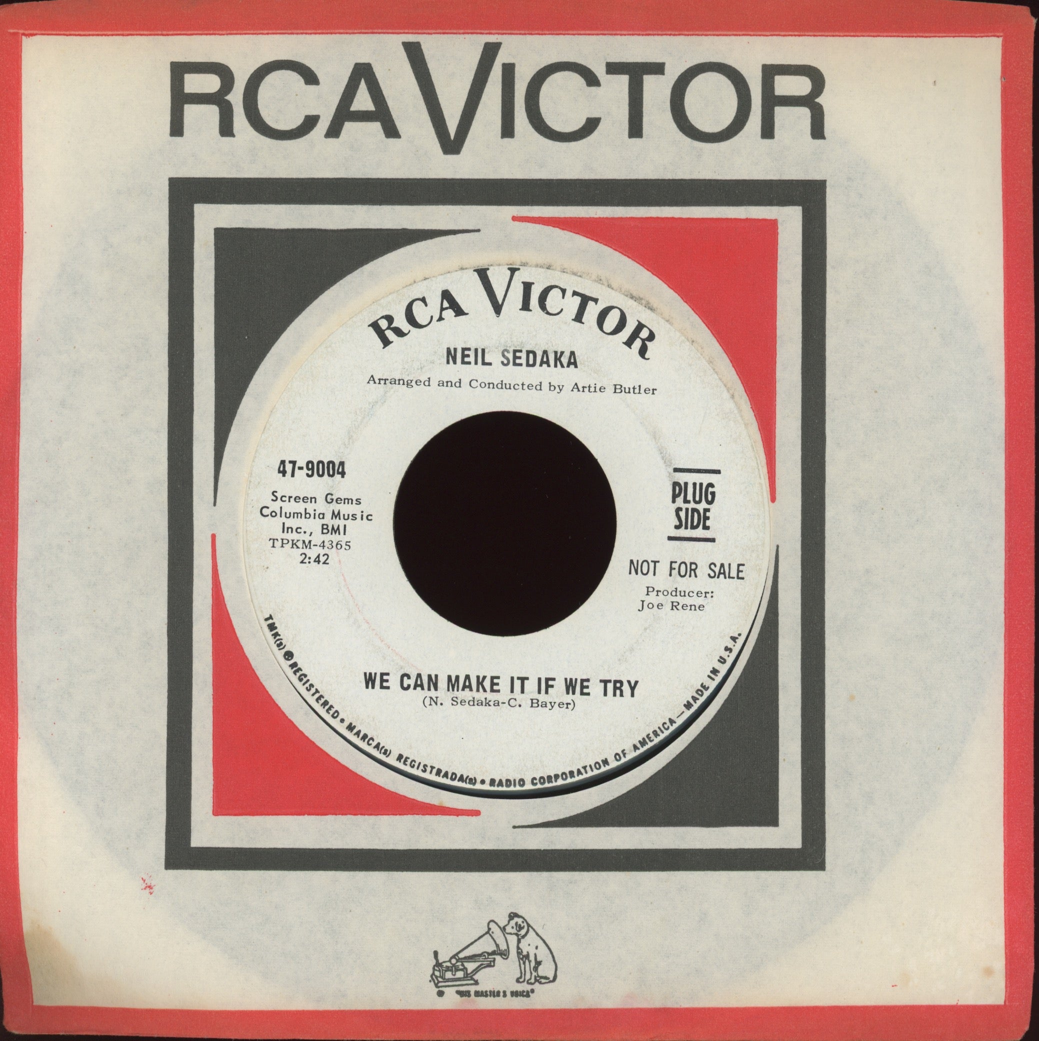 Neil Sedaka - Too Late on RCA Promo Northern Soul 45