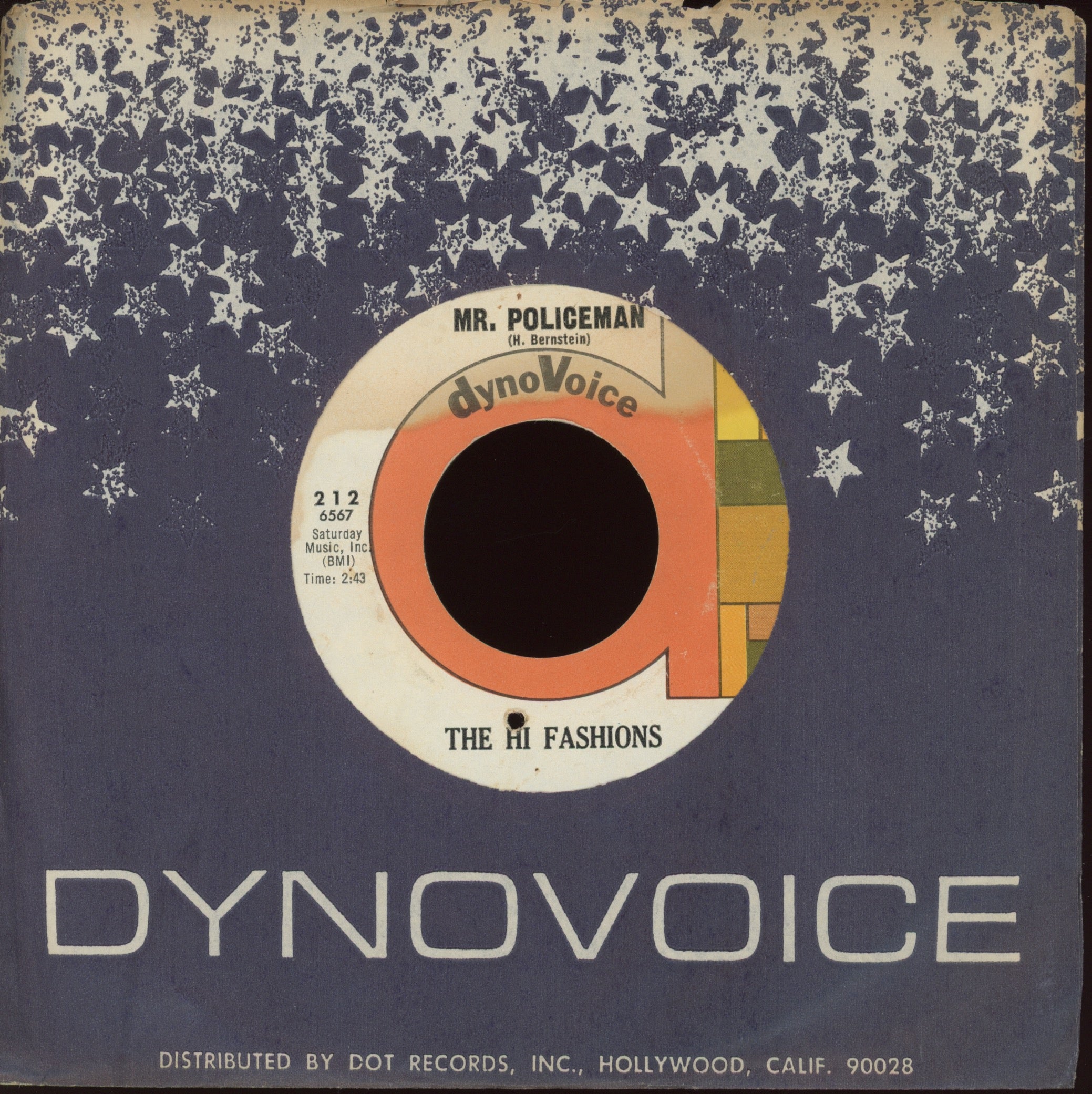 The Hi-Fashions - Billy Knows on Dynovoice Girl Group 45
