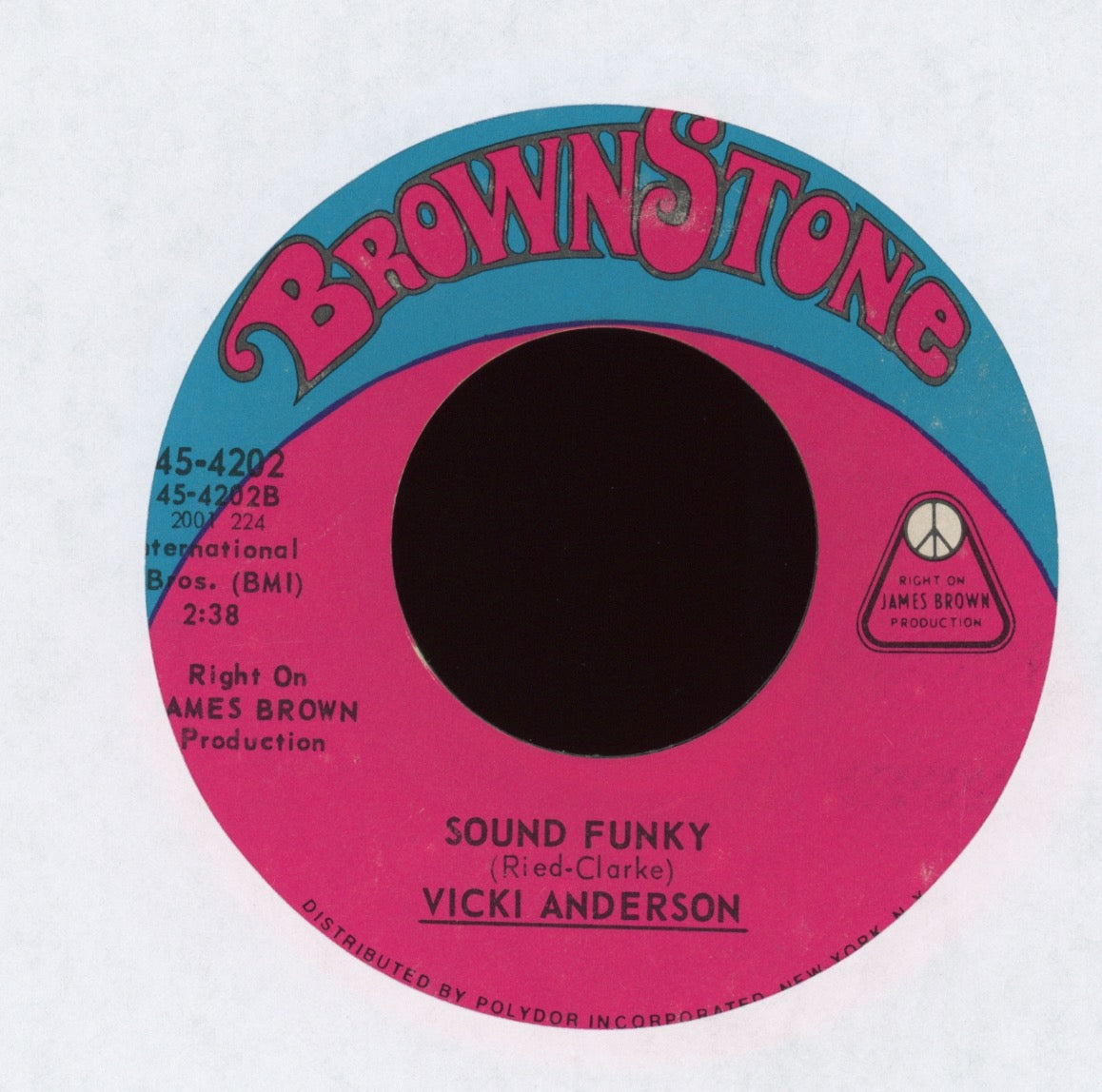 Vicki Anderson - I'm Too Tough For Mr. Big Stuff (Hot Pants) on Brownstone Funk 45