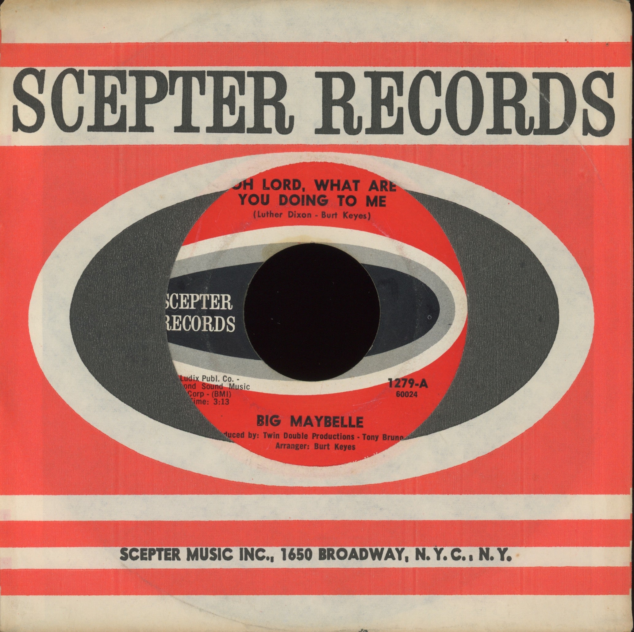 Big Maybelle - Same Old Story on Scepter Northern Soul 45