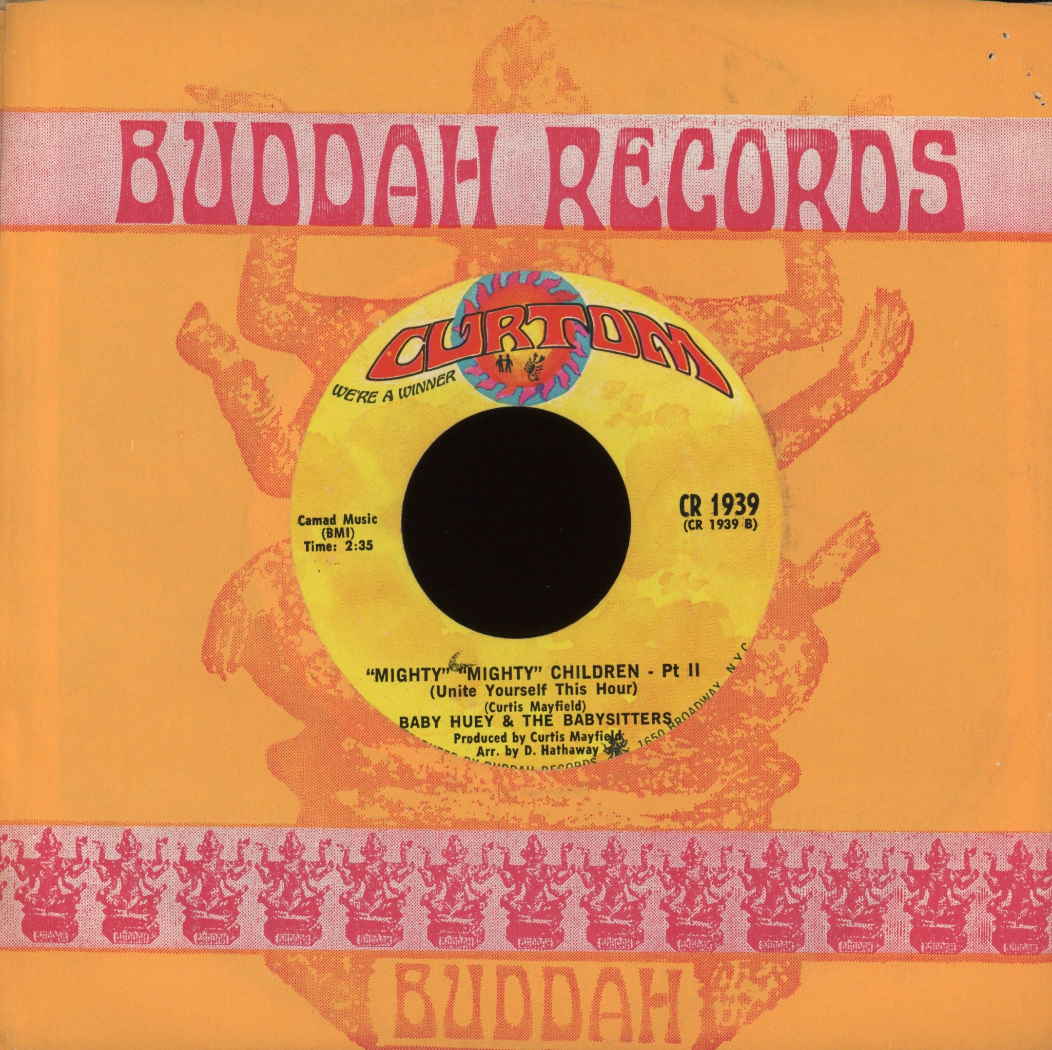 Baby Huey & The Babysitters - MIghty Mighty Children on Buddah Funk 45