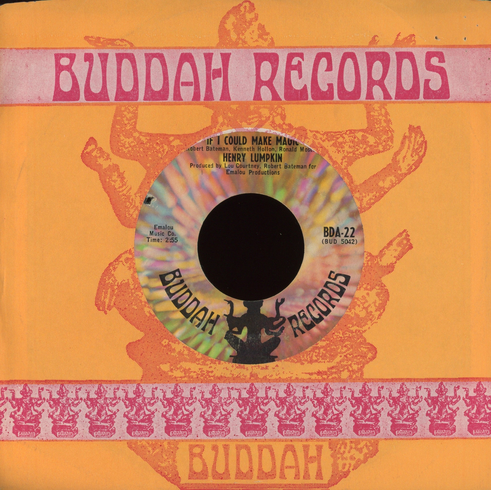 Henry Lumpkin - Soul Is Takin Over on Buddah Northern Soul 45