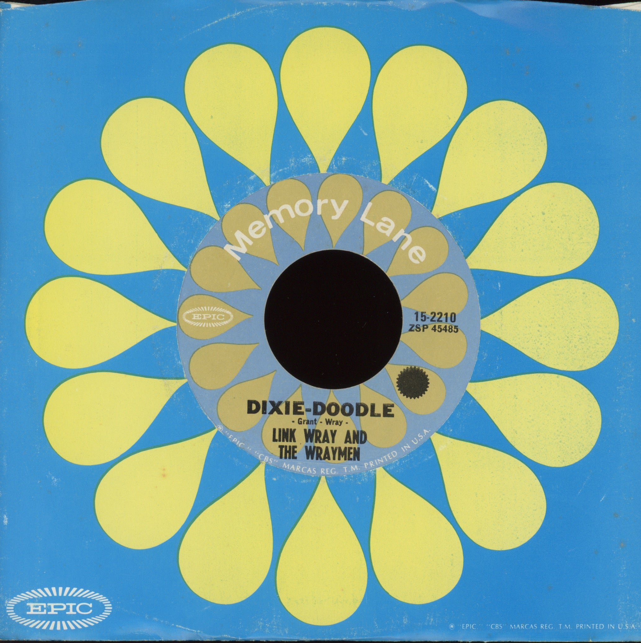 Link Wray And His Ray Men - Raw-Hide Memory Lane Reissue 45
