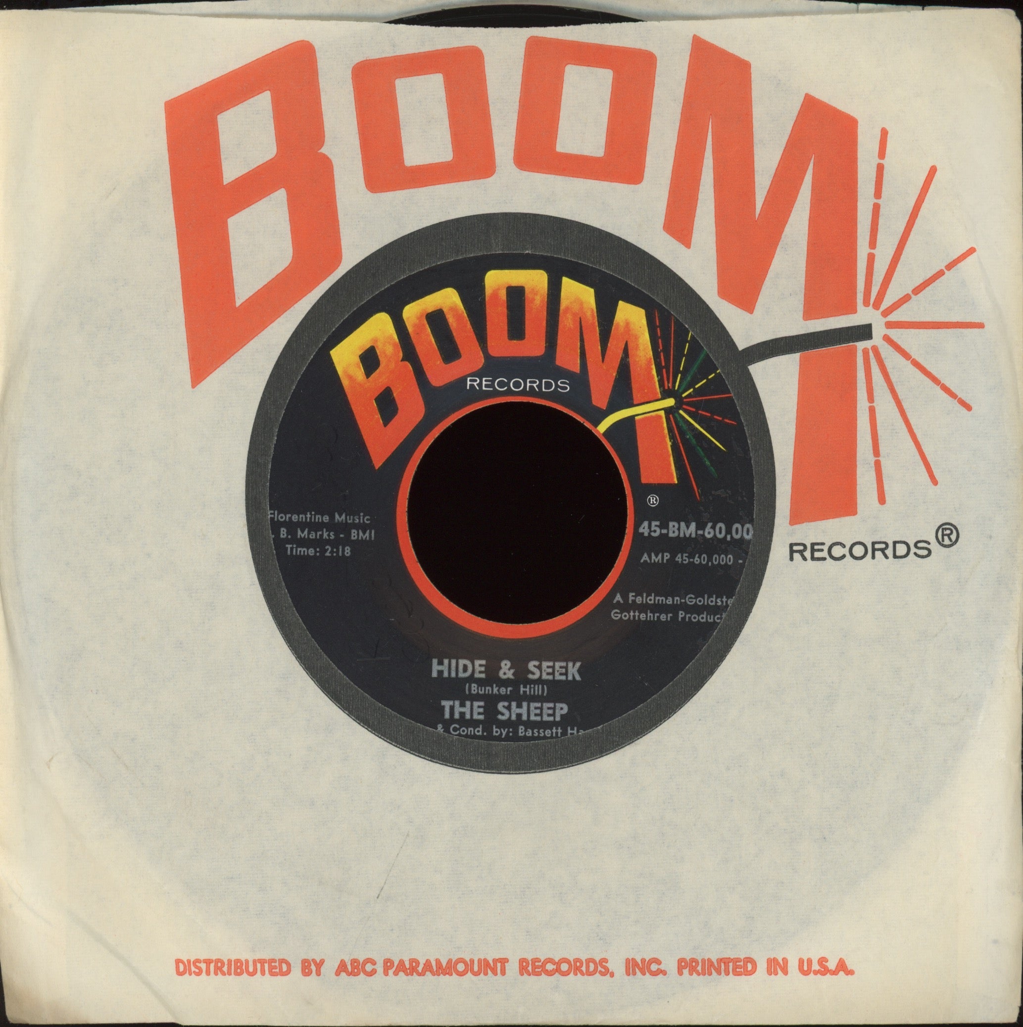 The Sheep - Hide & Seek on Boom Garage 45