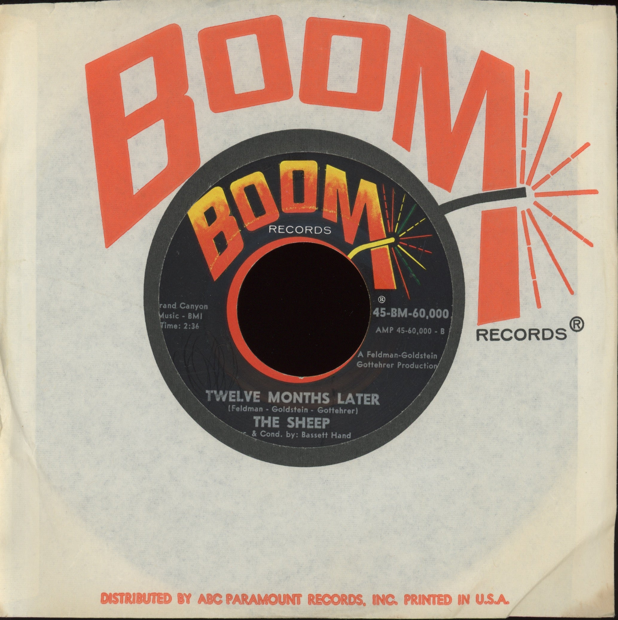 The Sheep - Hide & Seek on Boom Garage 45