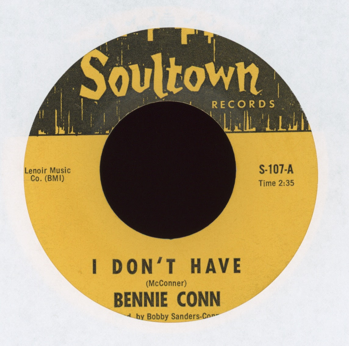 Bennie Conn - I Don't Have on Soultown Deep Soul 45