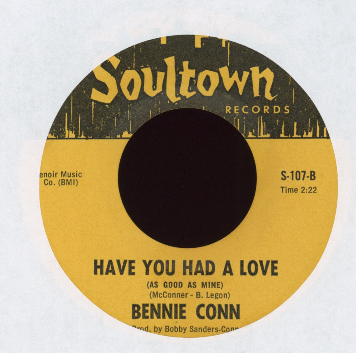 Bennie Conn - I Don't Have on Soultown Deep Soul 45