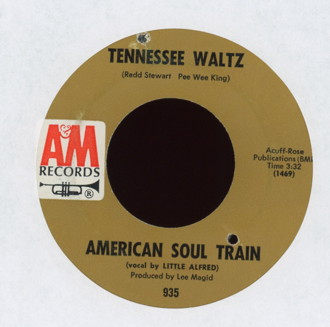 American Soul Train - Can You Dig It on A&M Northern Soul 45