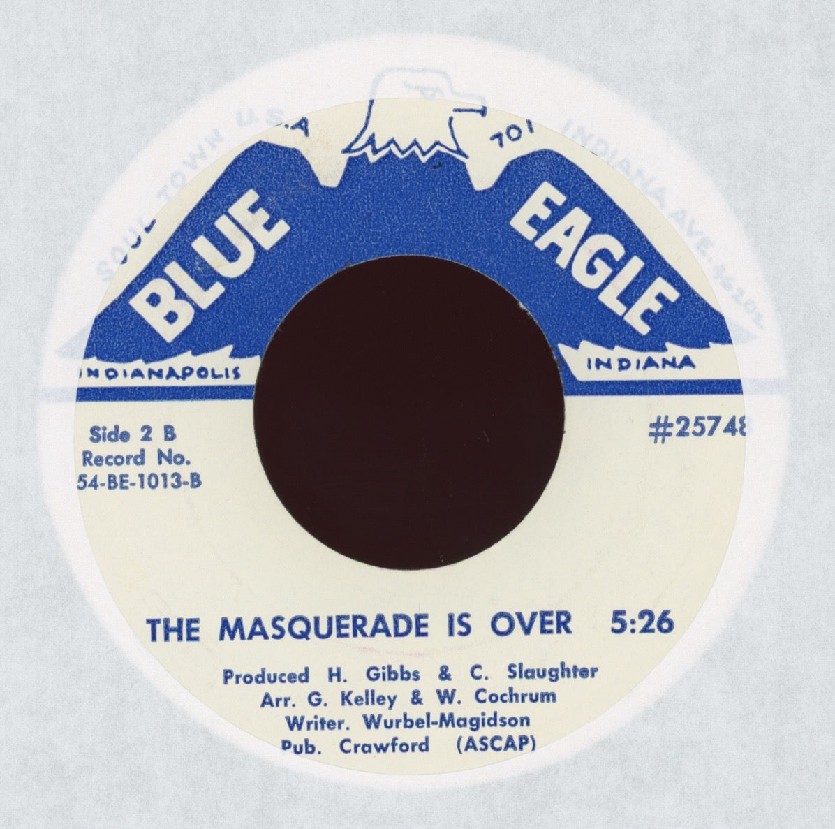 The Fabulous Moonlighters - Funky Moon Meditation on Blue Eagle Funk 45