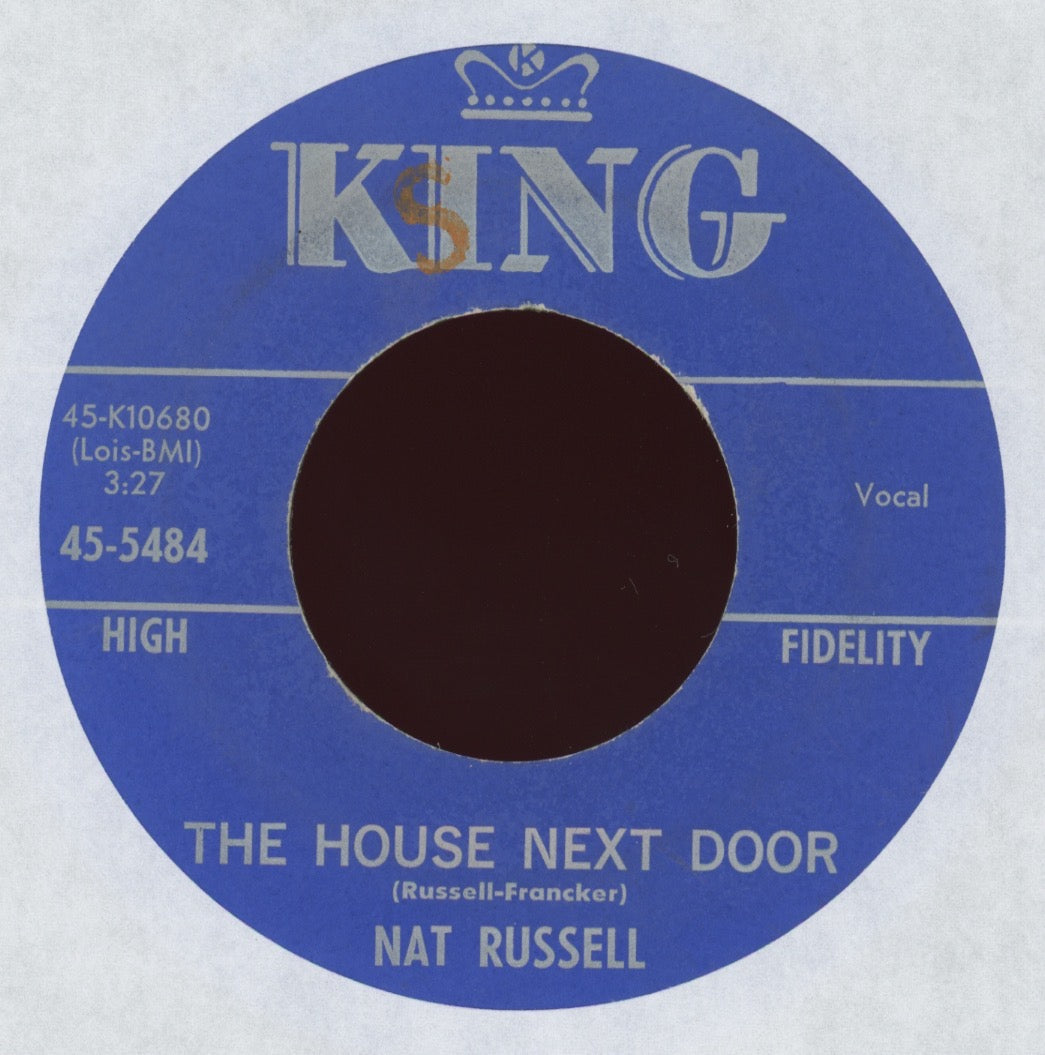 Nat Russell - The House Next Door on King on King R&B Jive 45