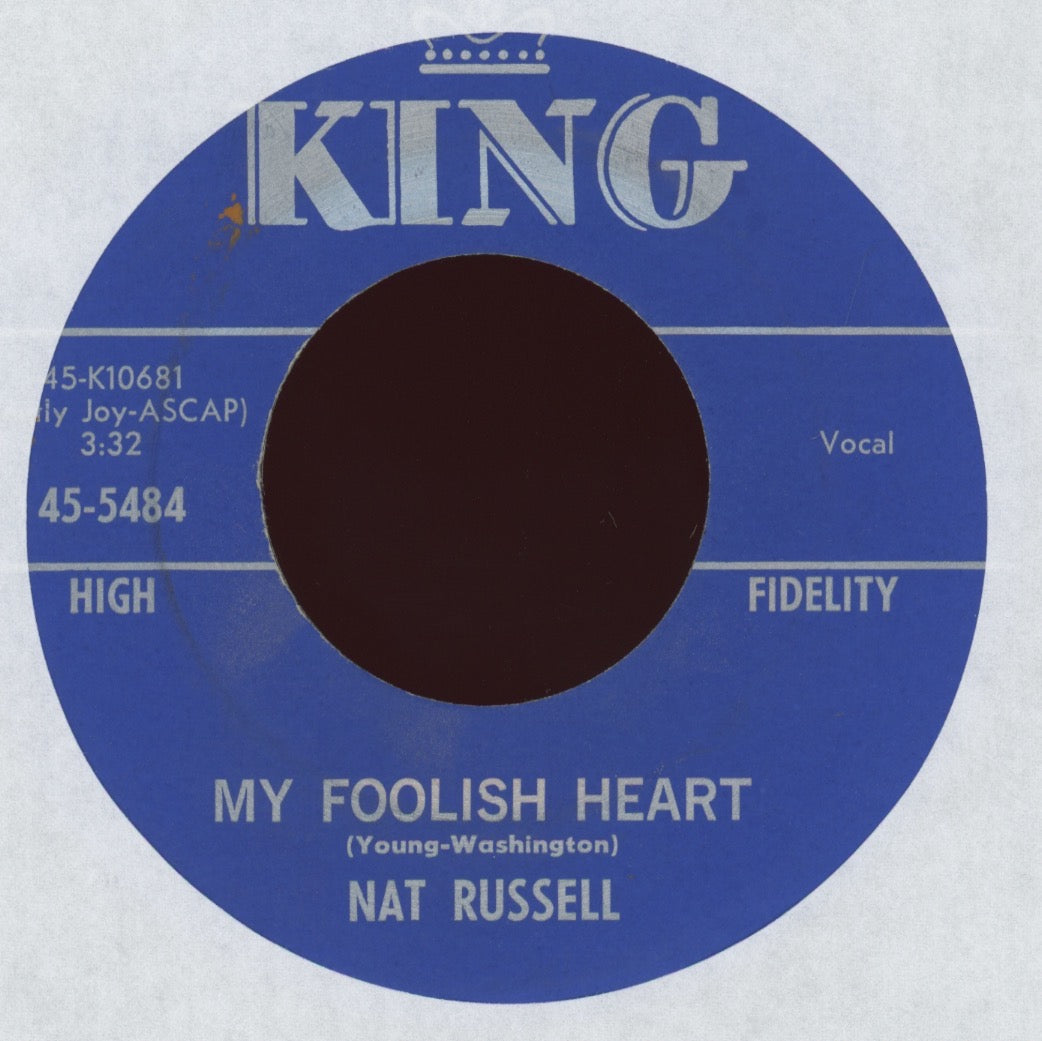 Nat Russell - The House Next Door on King on King R&B Jive 45
