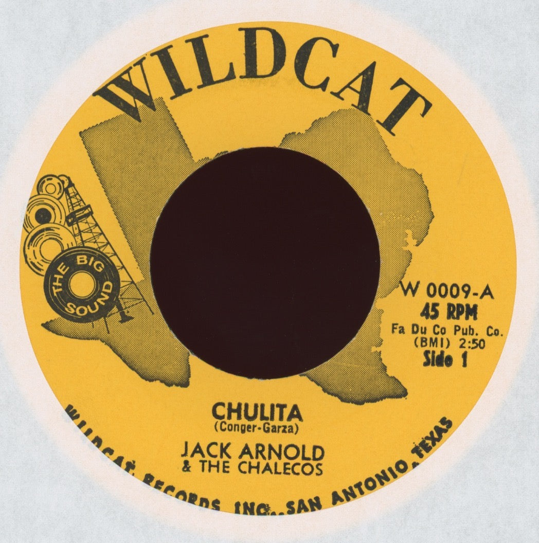 Jack Arnold & The Chalecos - Chulita on Wildcat Instro R&B 45