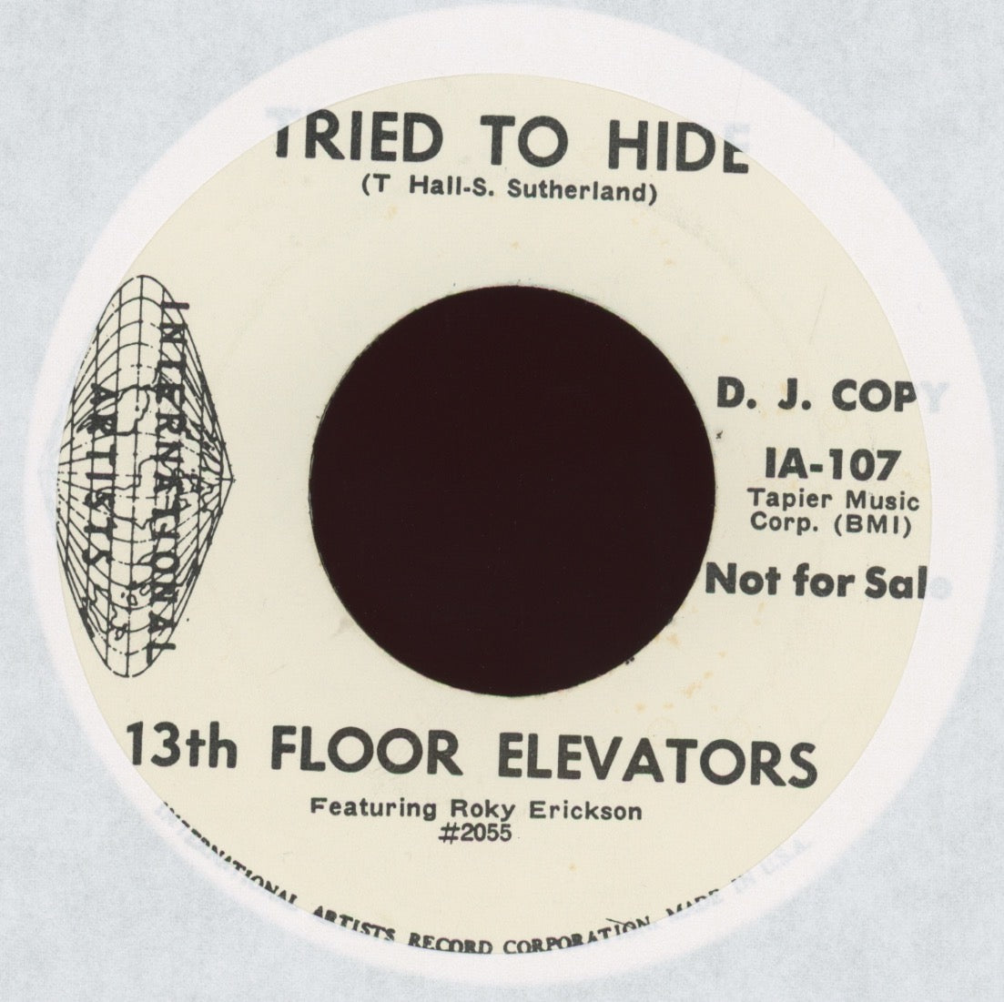 13th Floor Elevators - You're Gonna Miss Me on IA Promo Garage 45
