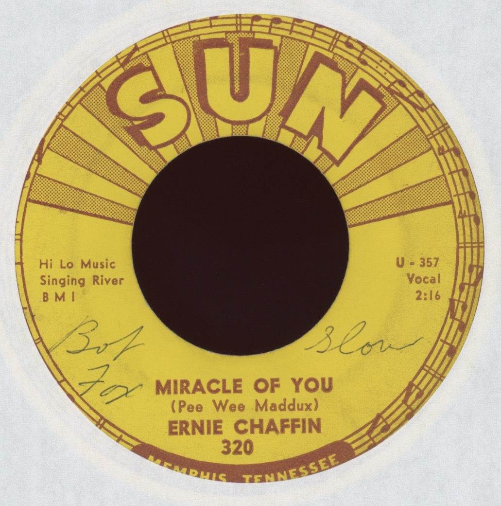 Ernie Chaffin - Don't Ever Leave Me on Sun Country Bop 45