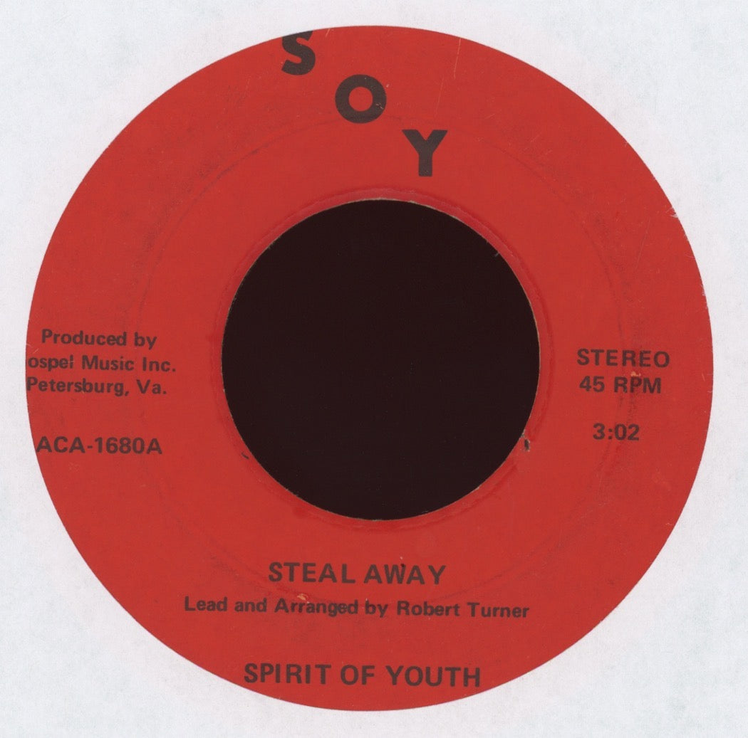 Spirit Of Youth Singers - Steal Away on SOY Gospel Soul Funk 45