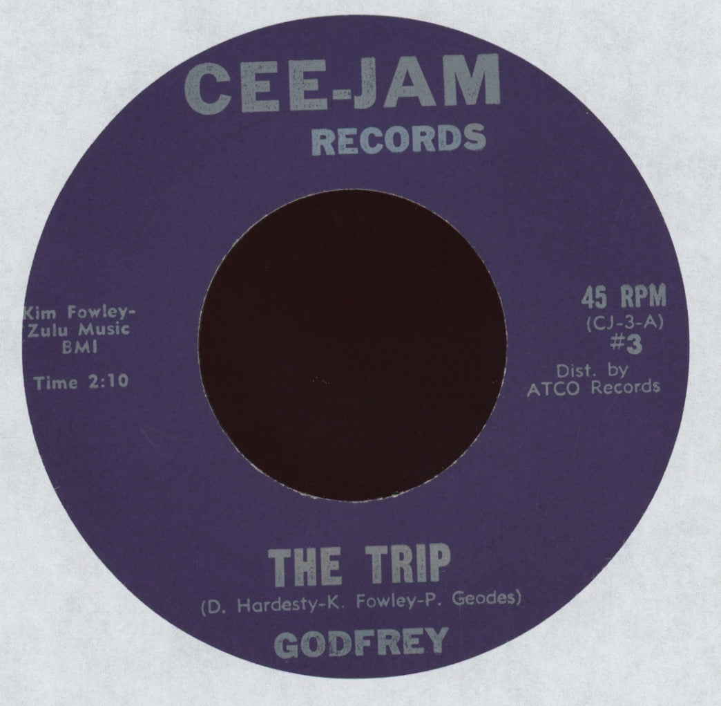 Godfrey - The Trip on Cee-Jam Psych Garage 45 Kim Fowley