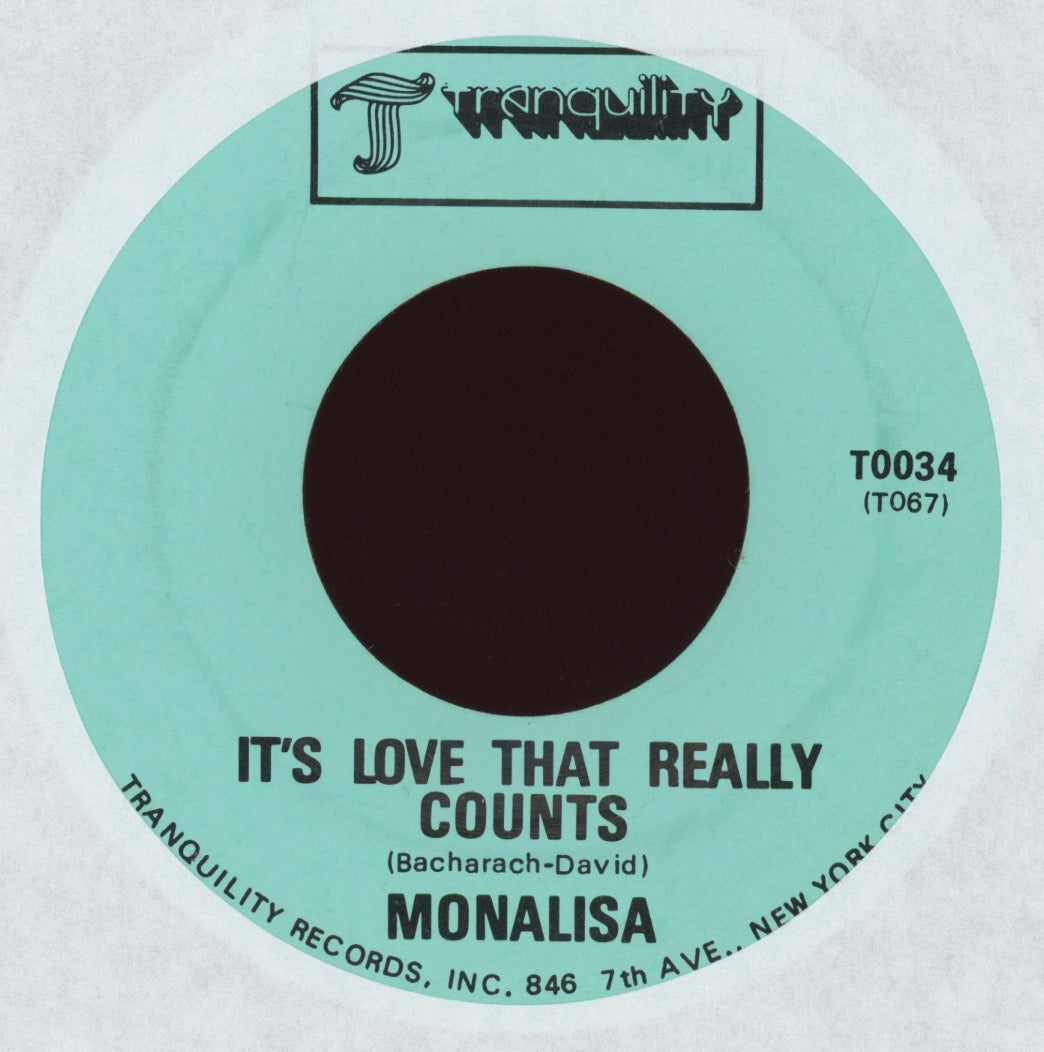 Monalisa - Any Other Way on Tranquility Northern Soul 45