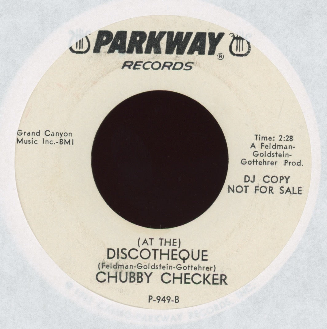 Chubby Checker - At the Discotheque on Parkway Promo Northern Soul 45