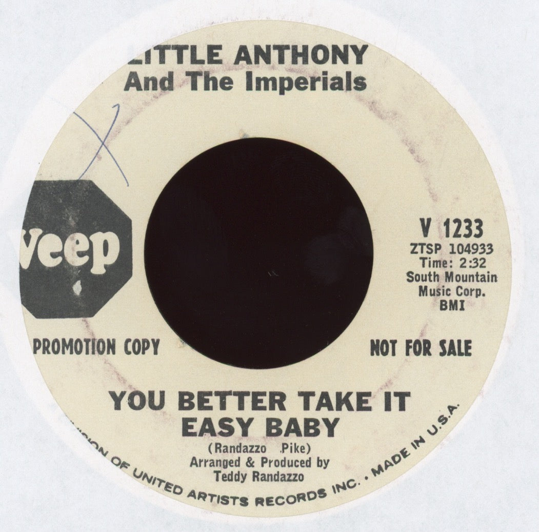 Little Anthony & The Imperials - Gonna Fix You Good (Everytime You're Bad) on Veep Promo Northern Soul 45