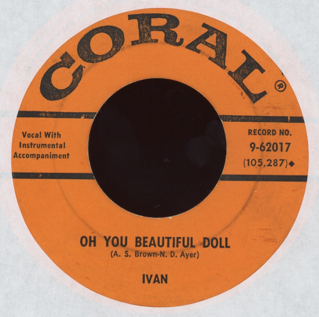 Ivan - Real Wild Child on Coral Rockabilly 45