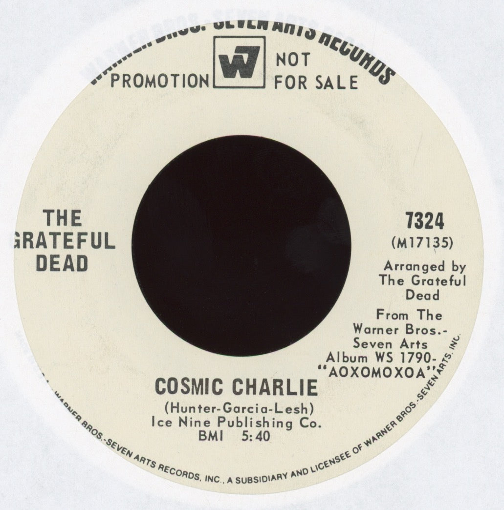 The Grateful Dead - Dupree's Diamond Blues on WB Promo Rock 45