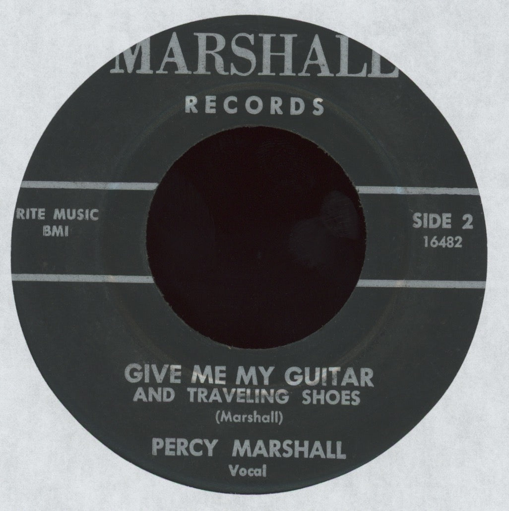 Percy Marshall - Give Me My Guitar And Traveling Shoes on Marshall Country Blues 45