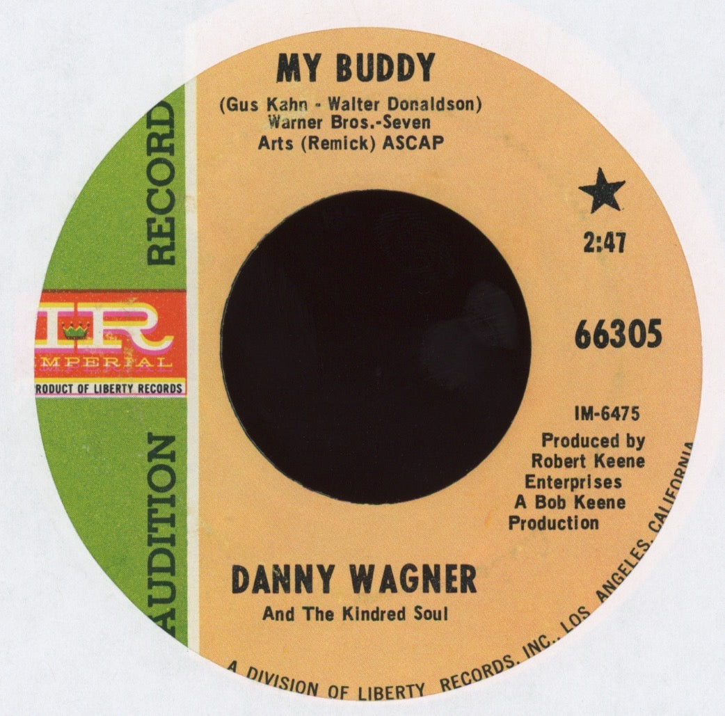 Danny Wagner - I Lost A True Love on Imperial Promo Northern Soul 45