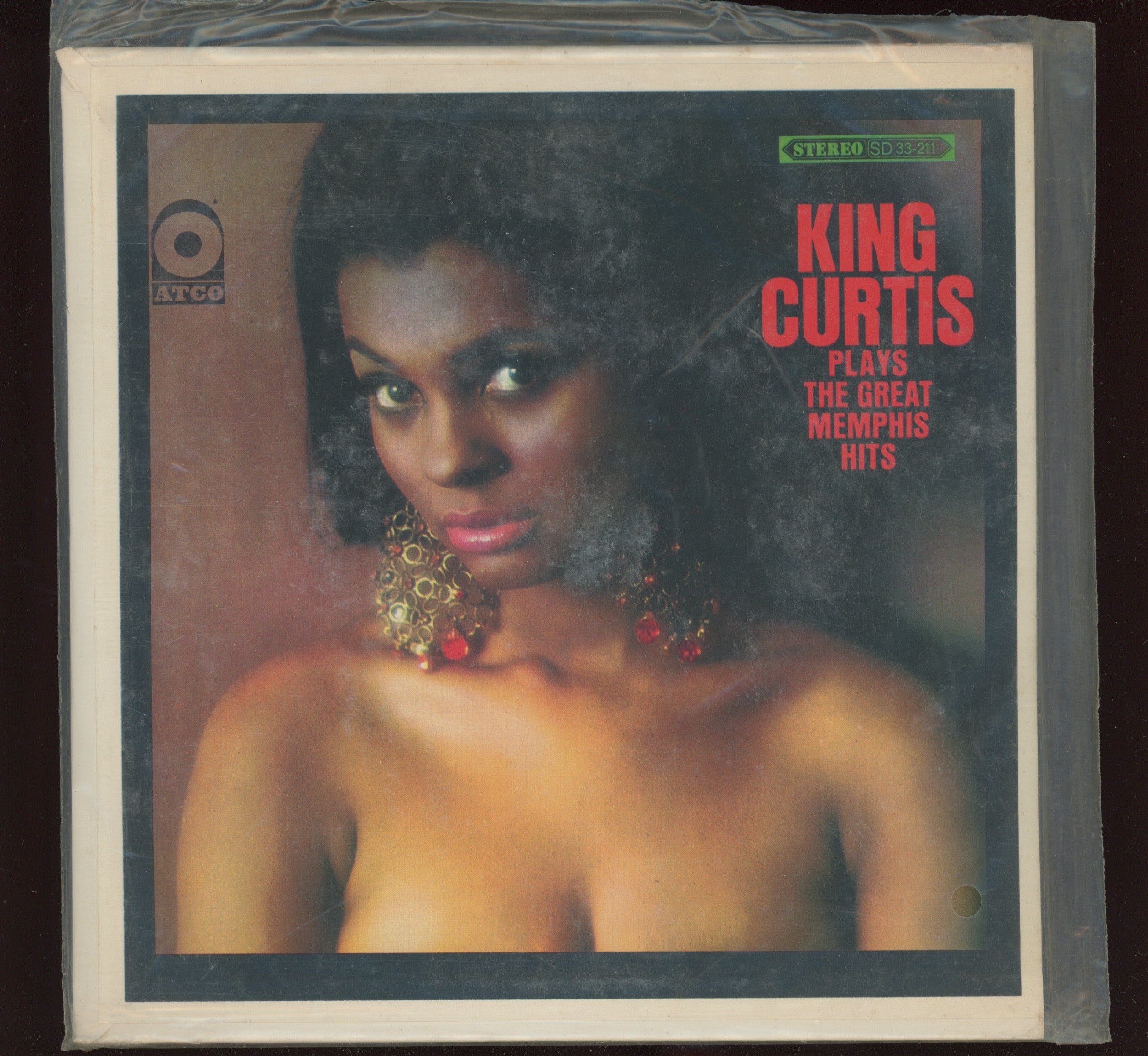 King Curtis - Plays The Great Memphis Hits on Atco 37-211 Jukebox Little LP 7" Sealed