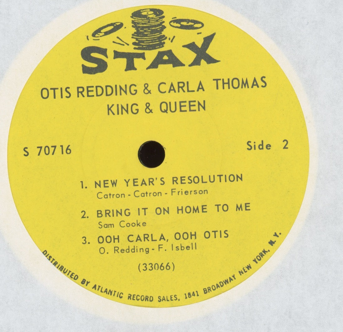Otis Redding - King & Queen on Stax Soul Jukebox EP 7"