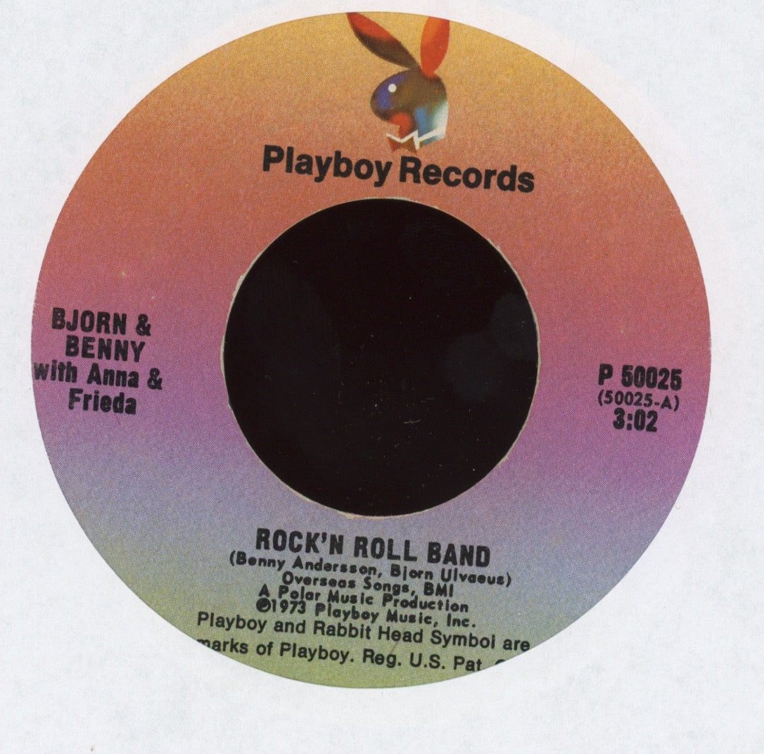 Björn & Benny, Agnetha & Anni-Frid - Rock'n Roll Band on Playboy Rock 45 ABBA