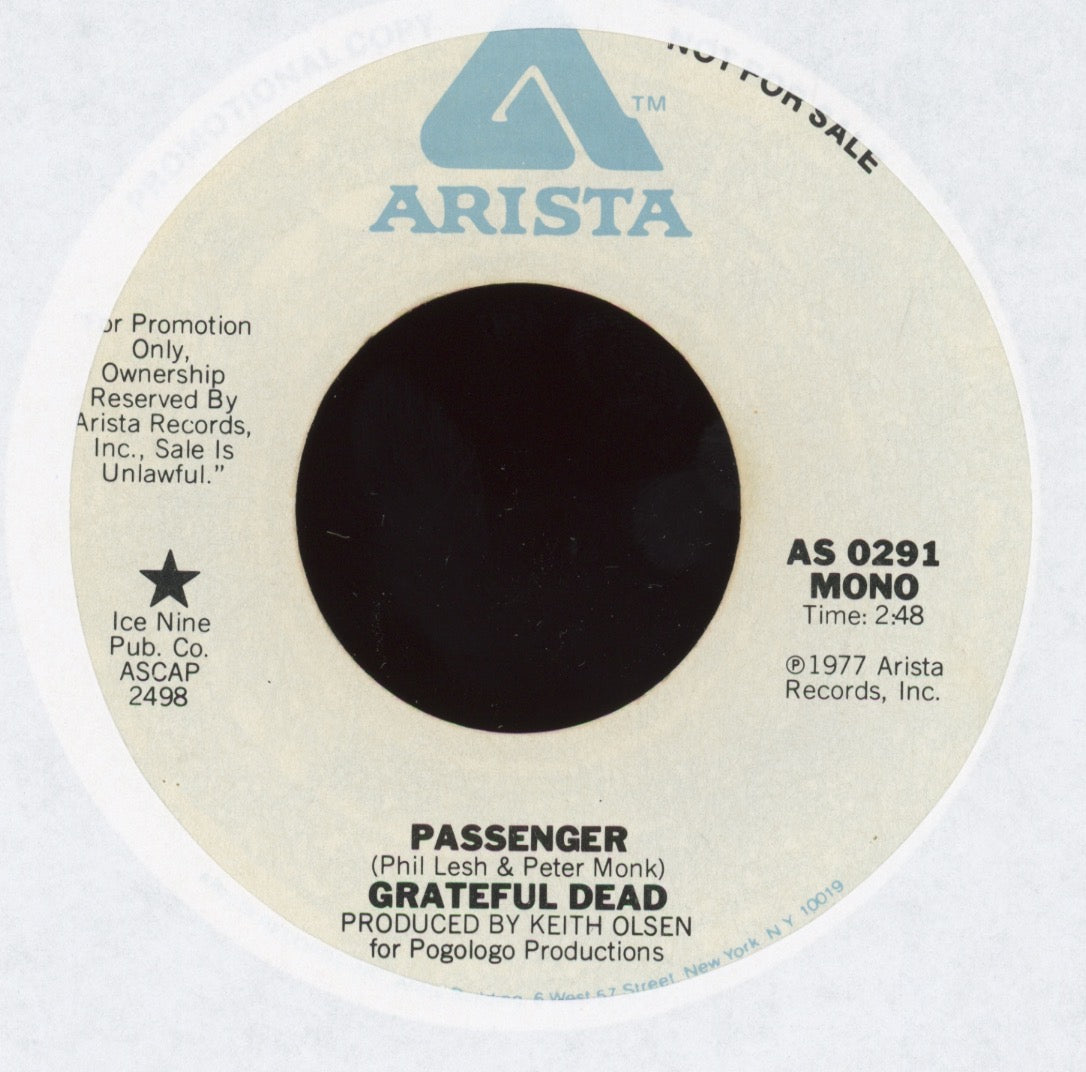 The Grateful Dead - Passenger on Arista Promo Rock 45