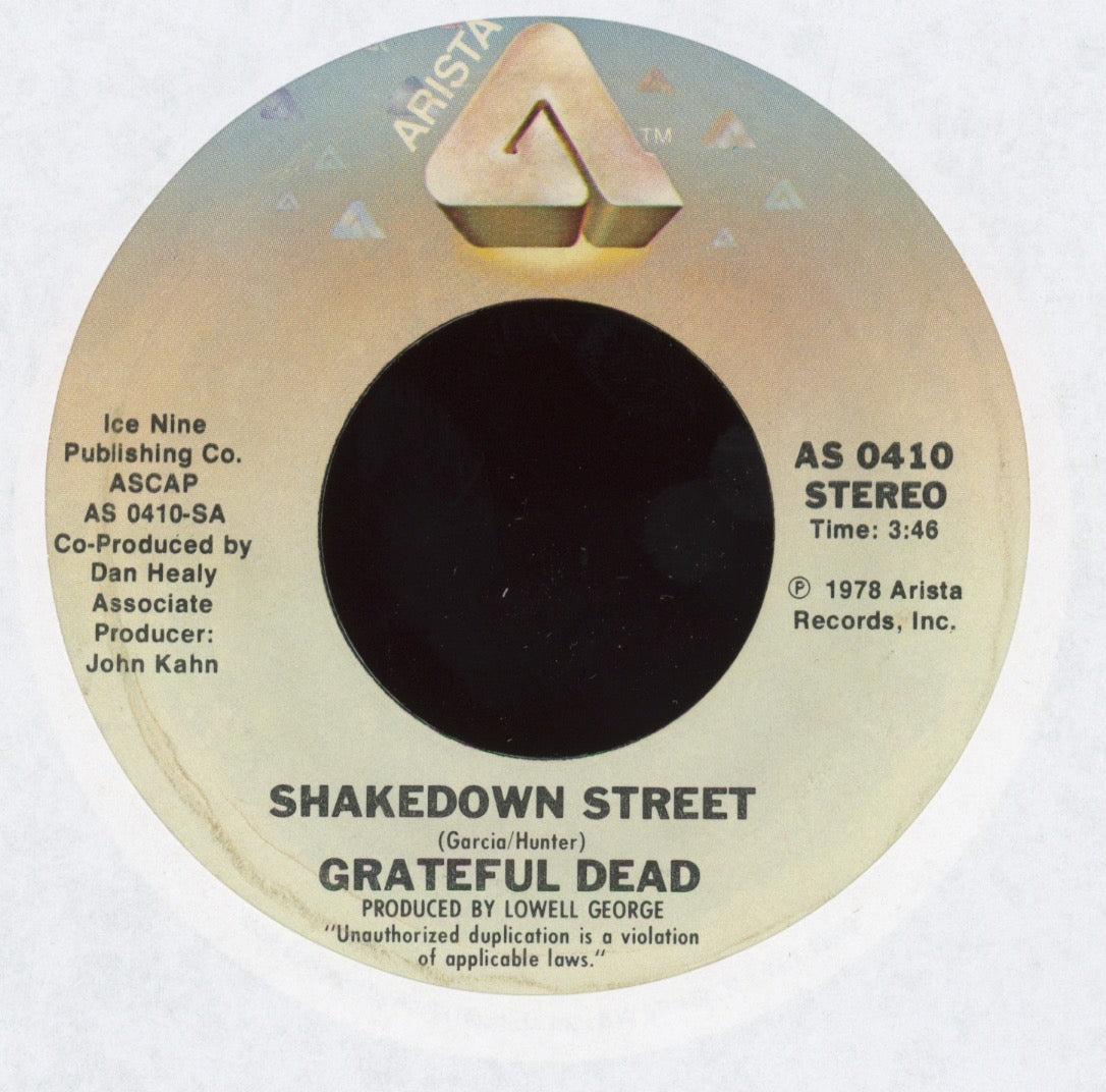 The Grateful Dead - Shakedown Street on Arista Rock 45