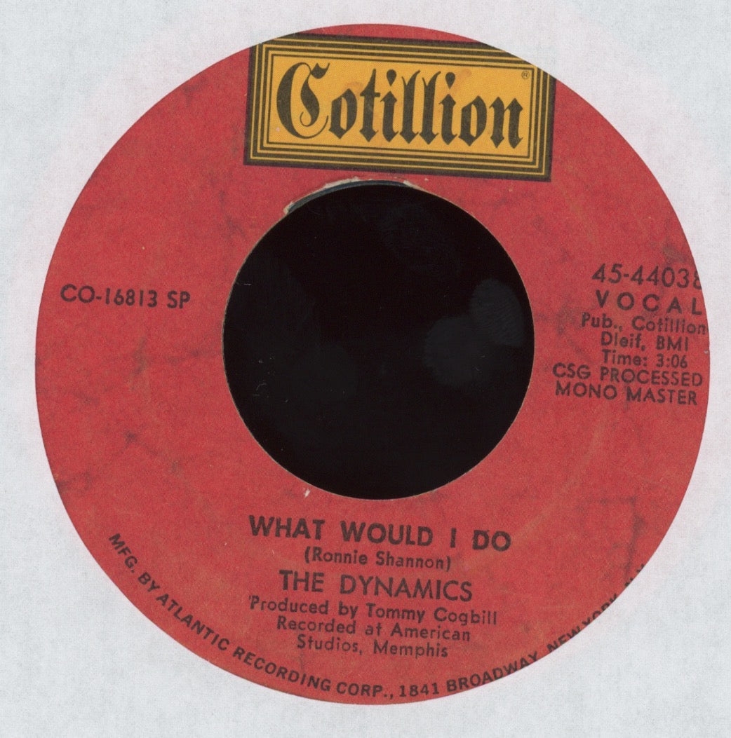 The Dynamics - Ain't No Love At All on Cotillion Northern Soul 45