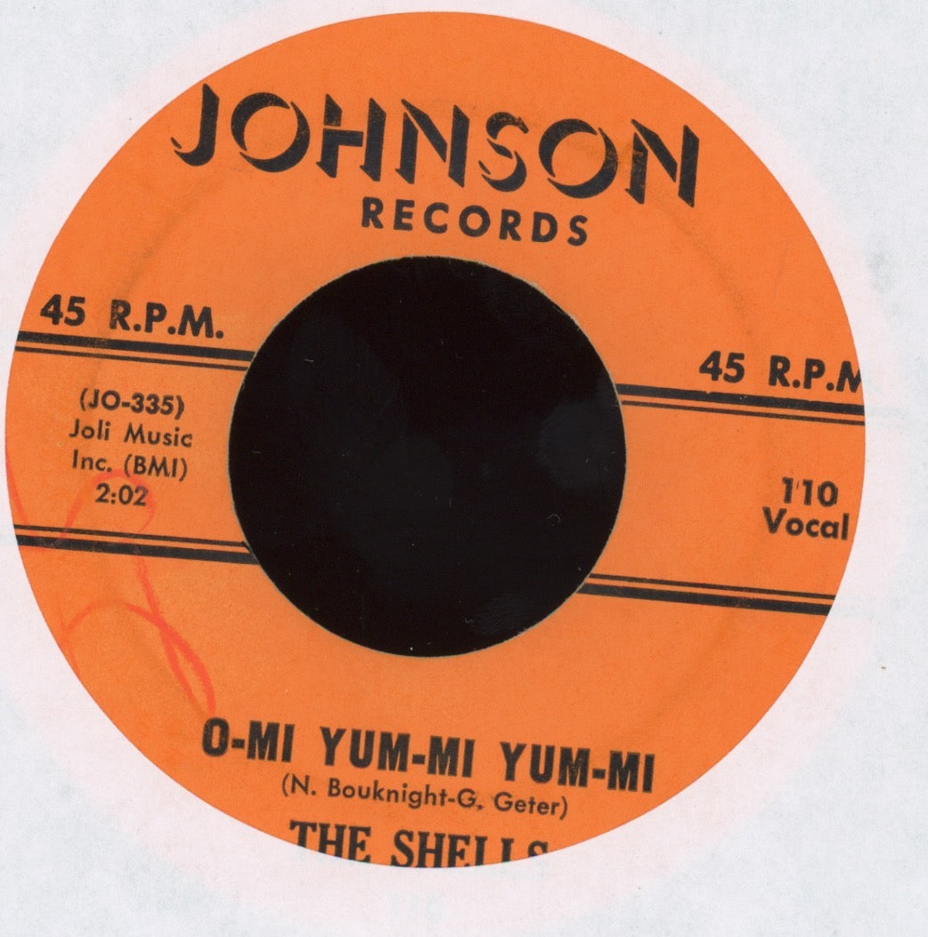 The Shells - In The Dim Light Of The Dark on Johnson R&B Doo Wop 45