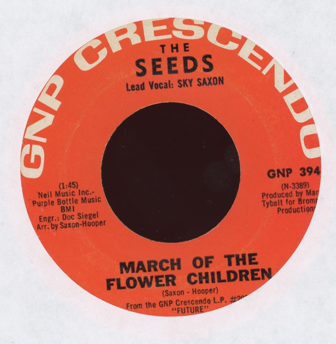 The Seeds - A Thousand Shadows on GNP Crescendo Garage 45