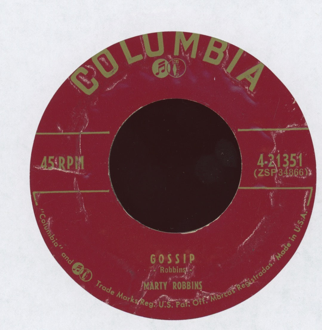 Marty Robbins - That's All Right on Columbia Rockabilly 45