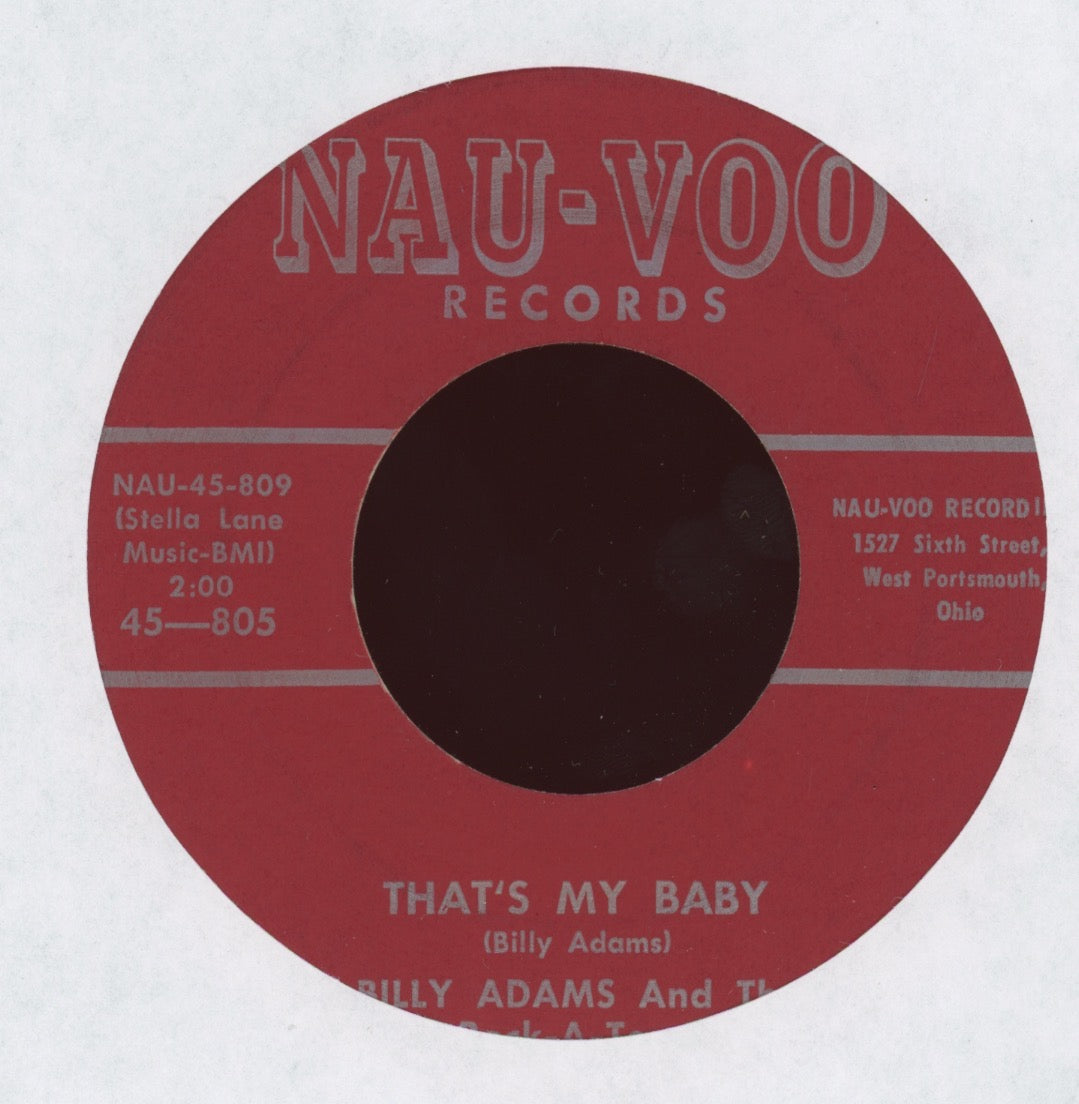 Billy Adams - Return Of The All American Boy on Nau-Voo Rockabilly 45