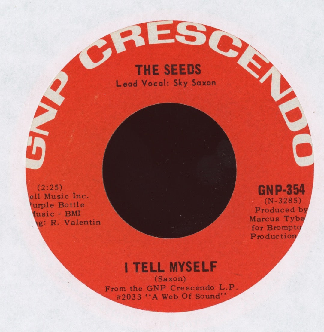 The Seeds - Can't Seem To Make You Mine on GNP Crescendo Garage 45