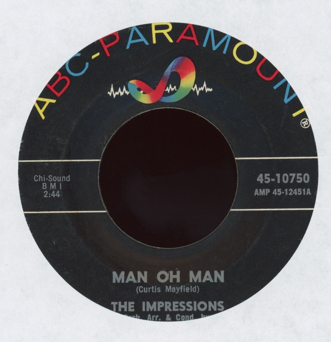 The Impressions - You've Been Cheatin' on ABC Paramount Northern Soul 45