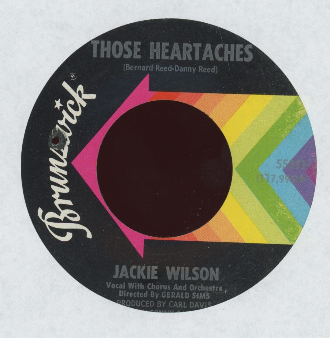 Jackie Wilson - I've Lost You on Brunswick Northern Soul 45
