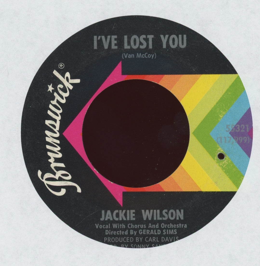 Jackie Wilson - I've Lost You on Brunswick Northern Soul 45