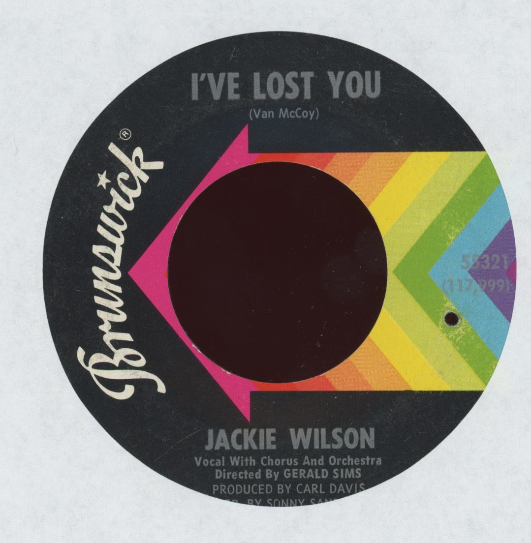 Jackie Wilson - I've Lost You on Brunswick Northern Soul 45