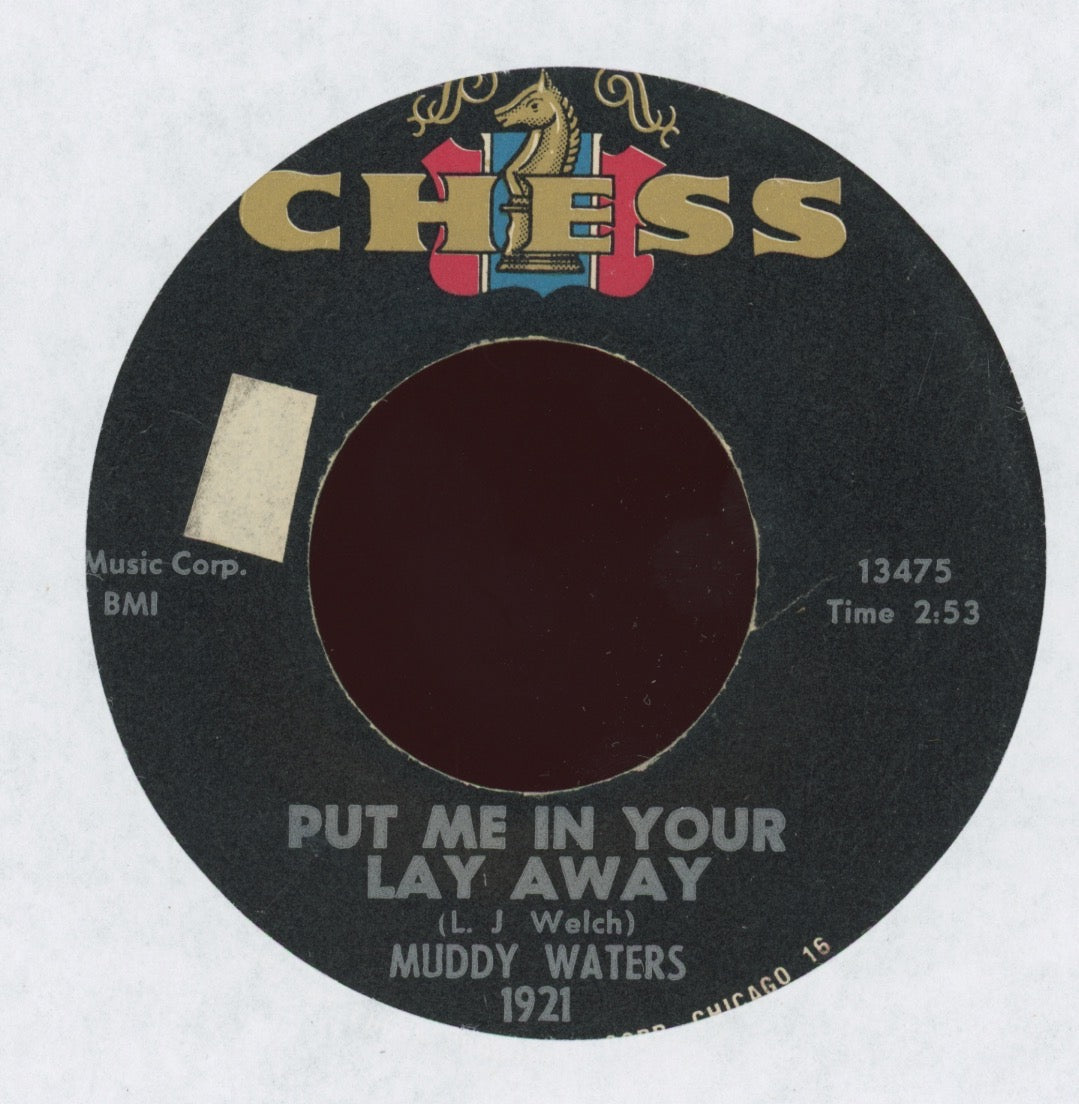 Muddy Waters - Put Me In Your Lay Away on Chess R&B Blues 45