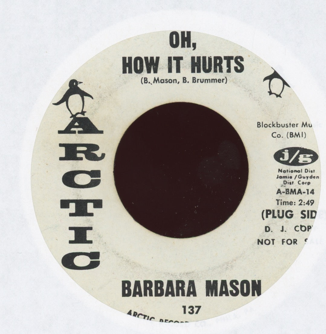 Barbara Mason - Oh, How It Hurts on Arctic Promo Northern Soul 45