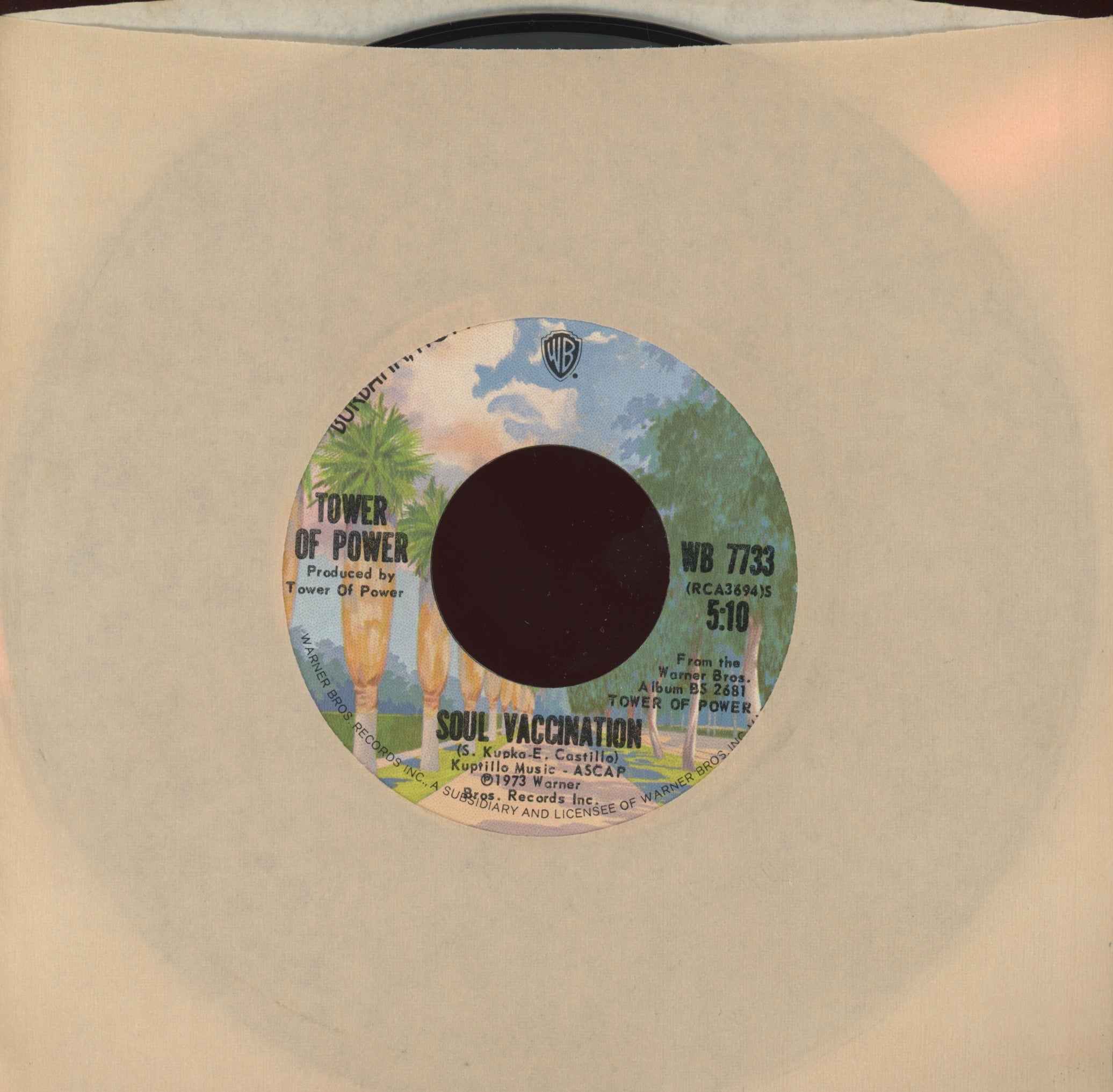 Tower Of Power - This Time It’s Real on WB Northern Soul 45