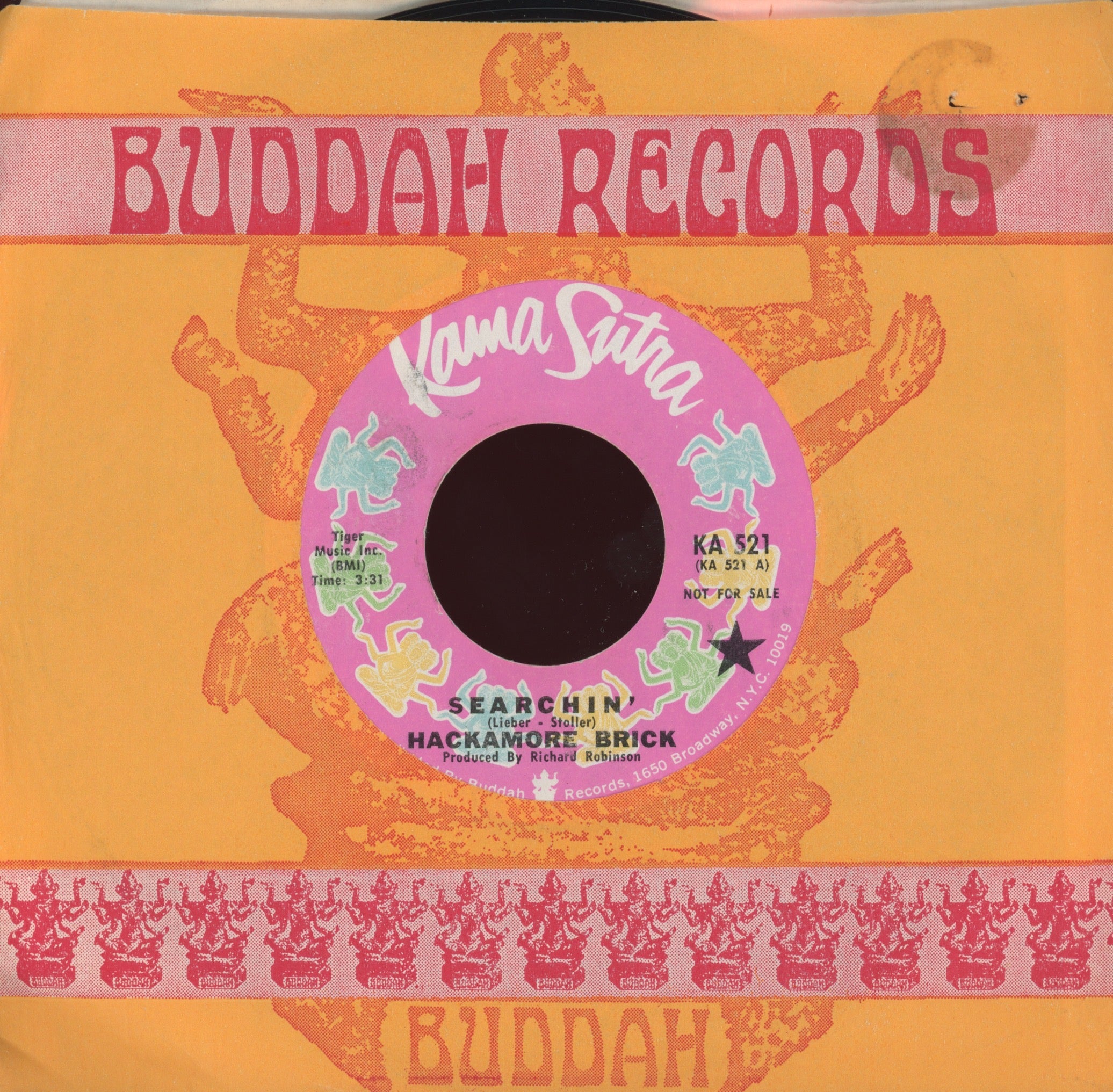 Hackamore Brick - Searchin' on Kama Sutra Promo Rock 45
