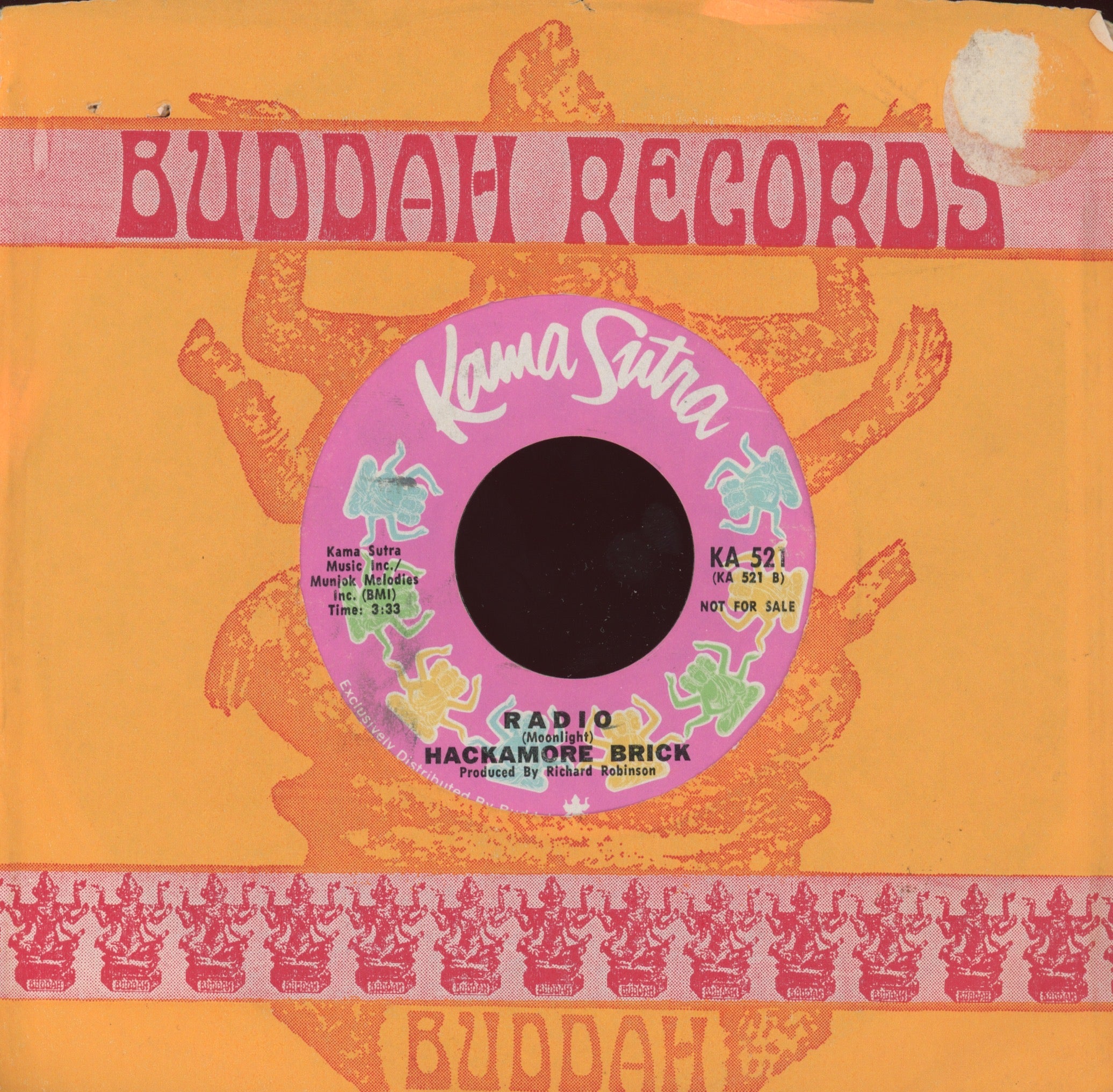 Hackamore Brick - Searchin' on Kama Sutra Promo Rock 45