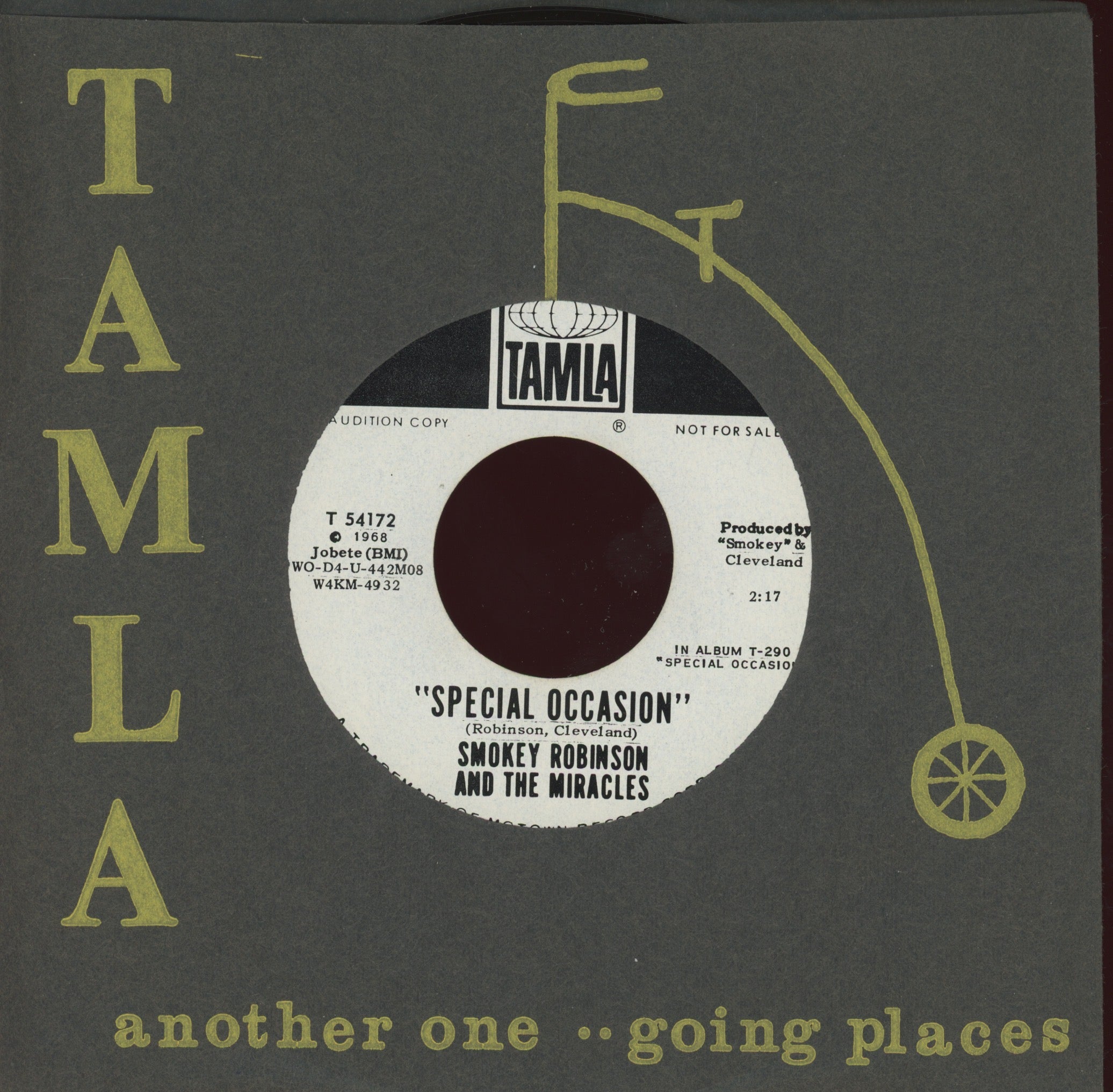 The Miracles - Special Occasion on Tamla Promo Northern Soul 45