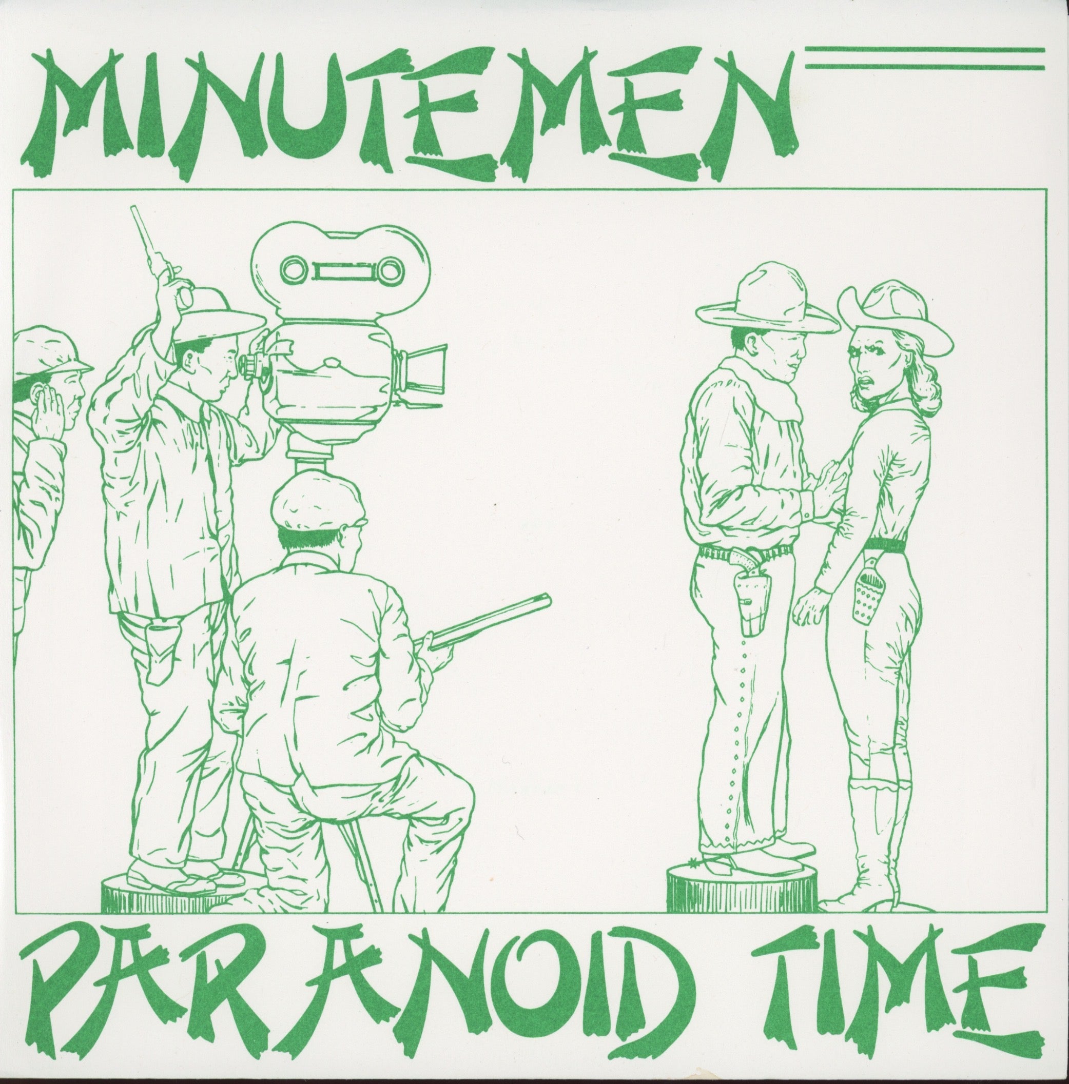 Minutemen - Paranoid Time on SST 7" With Picture Sleeve Reissue